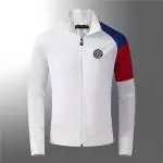 tommy hilfiger veste hiver micro chapter zip 1681 blanc